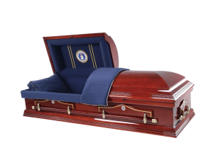Hero Air Force Wood Casket