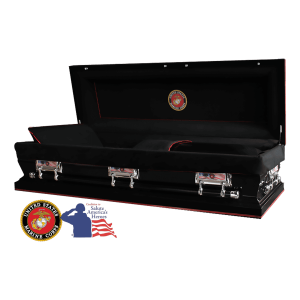 Hero Marine Corps Full Couch - Black