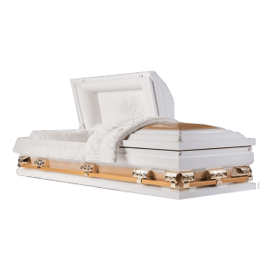 Emporium Series Oversize Casket White/Gold