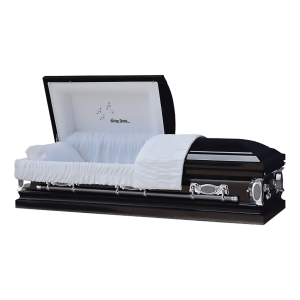 Going Home Black Casket