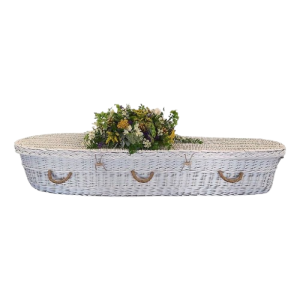 The Empire White Willow Casket